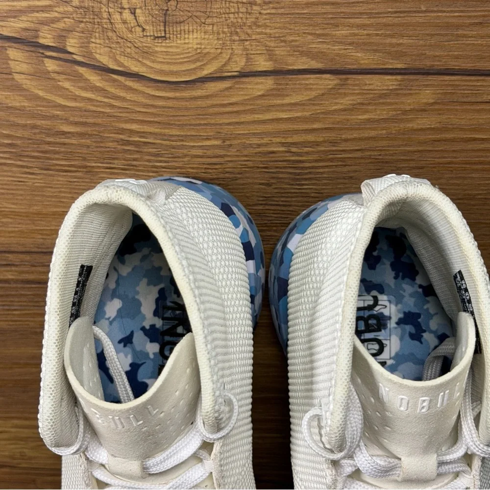 NOBULL Wild High‎ Top Shoes Training Sneakers White Women’s Size 7.5
